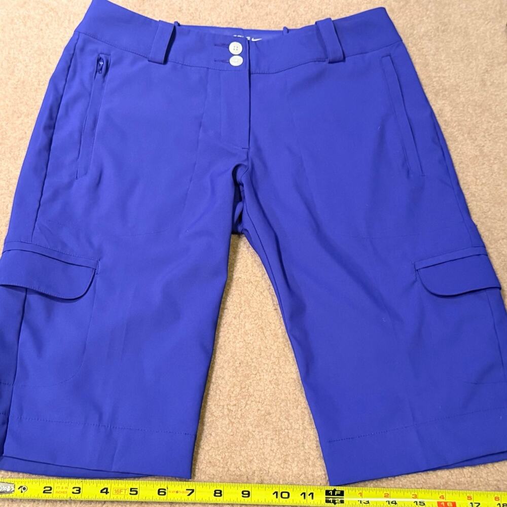 Nike Golf Tour Performance Dri-FIT shorts in a vibrant royal blue SZ 2